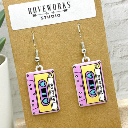 90’s CASSETTE TAPE Earrings