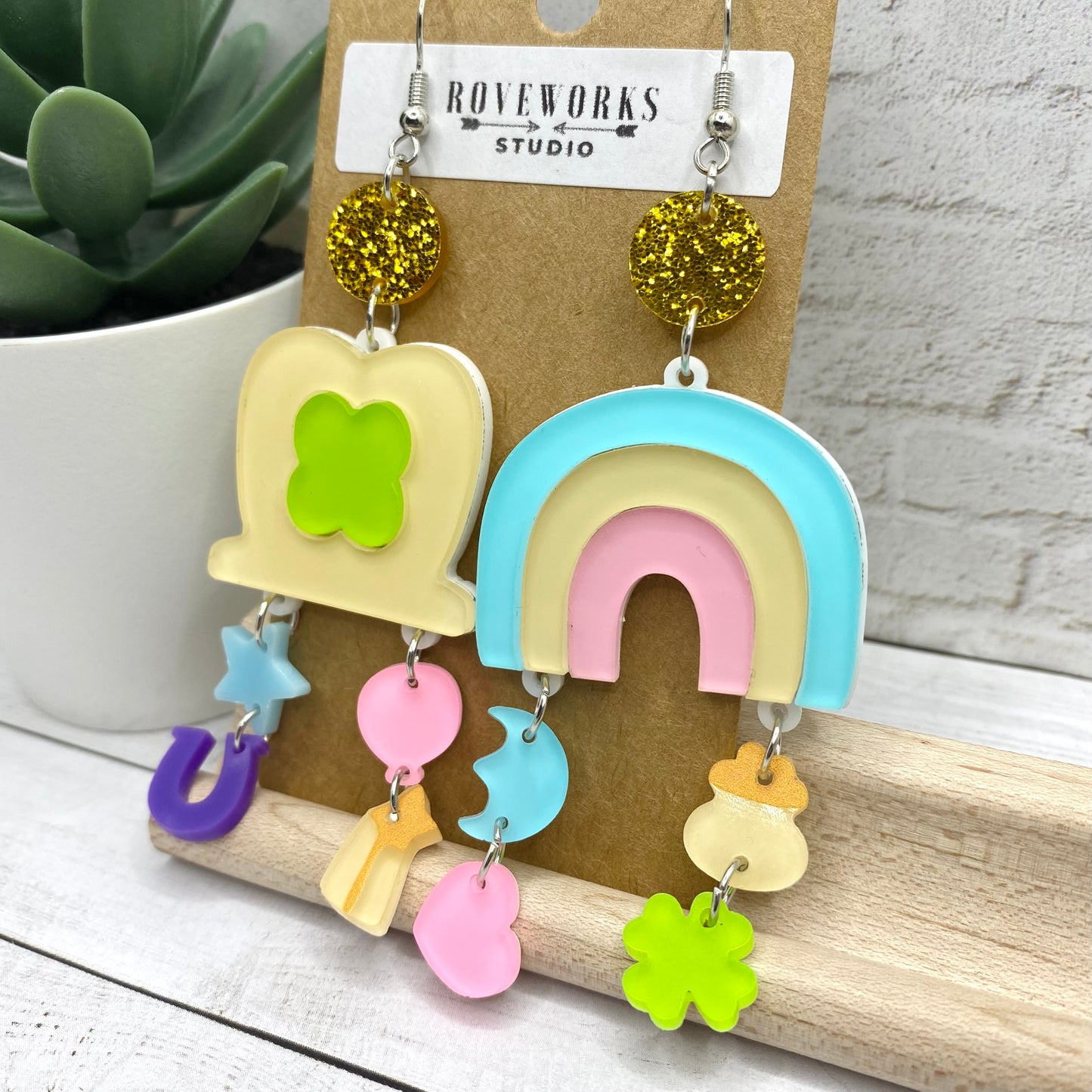 LUCKY CHARMS St. Patrick’s Day Earrings