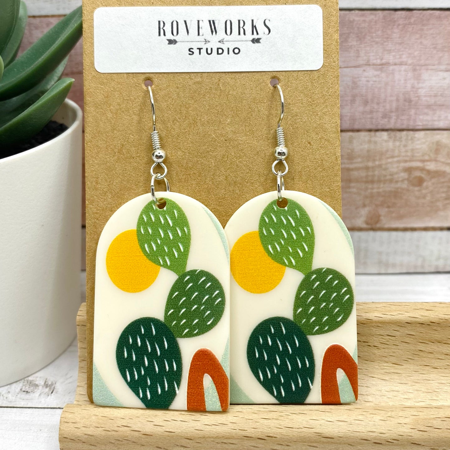 PLANT SCENES with Sunrises Earrings