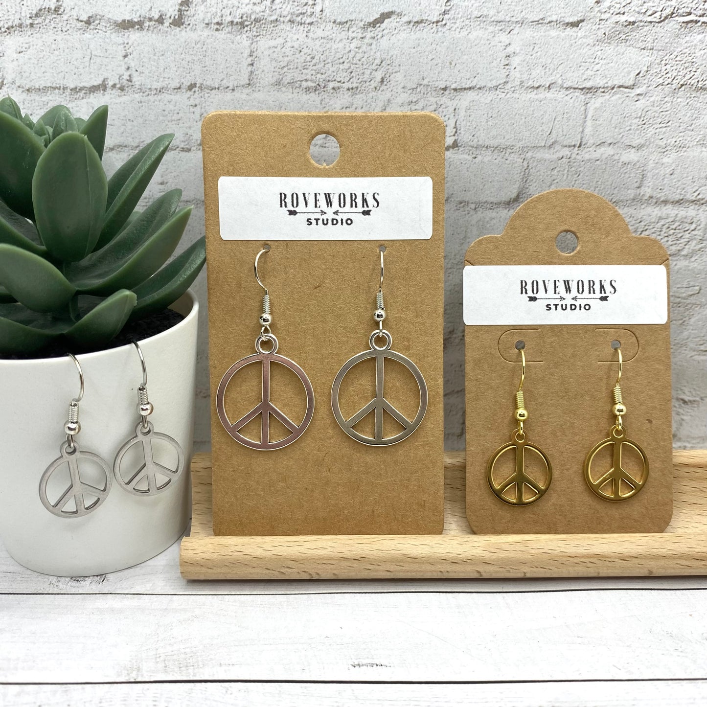 PEACE SIGN Earrings