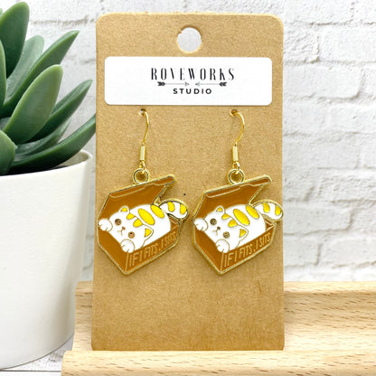 CATS IN BOXES Earrings