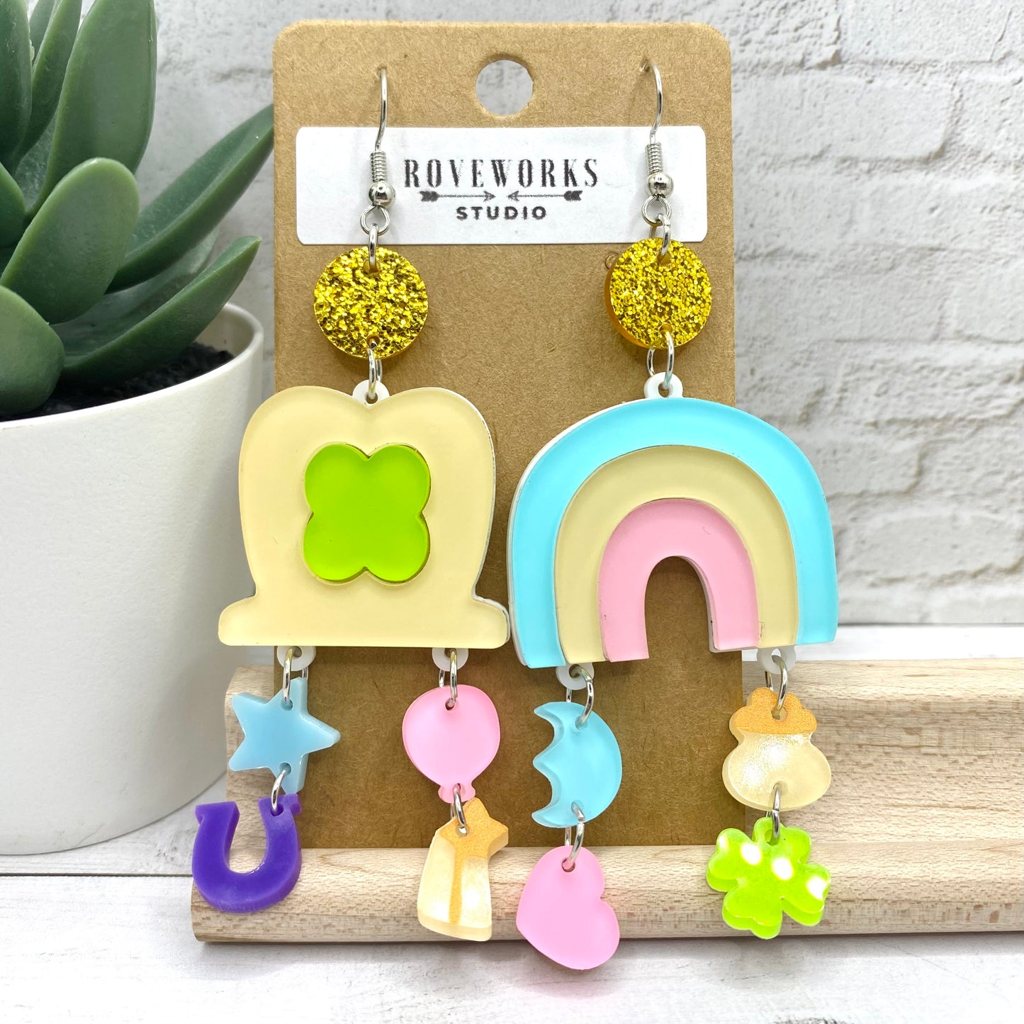 LUCKY CHARMS St. Patrick’s Day Earrings