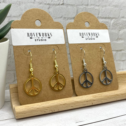 PEACE SIGN Earrings