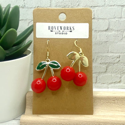 CHERRY Earrings - 2 colors to choose from