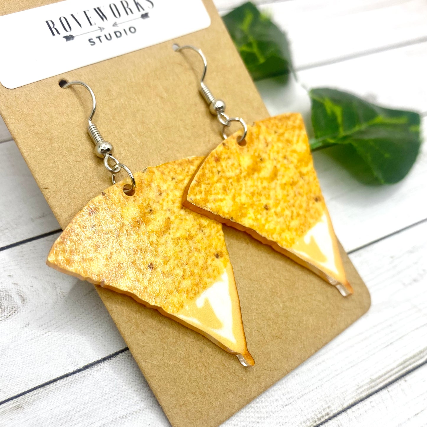 TORTILLA CHIPS Dipped in Cheese Earrings