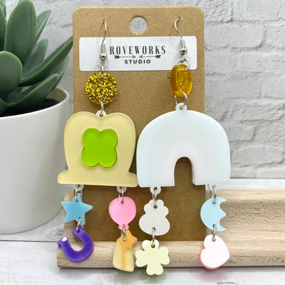 LUCKY CHARMS St. Patrick’s Day Earrings