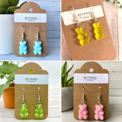 GUMMY BEAR Candies Dangley Earrings