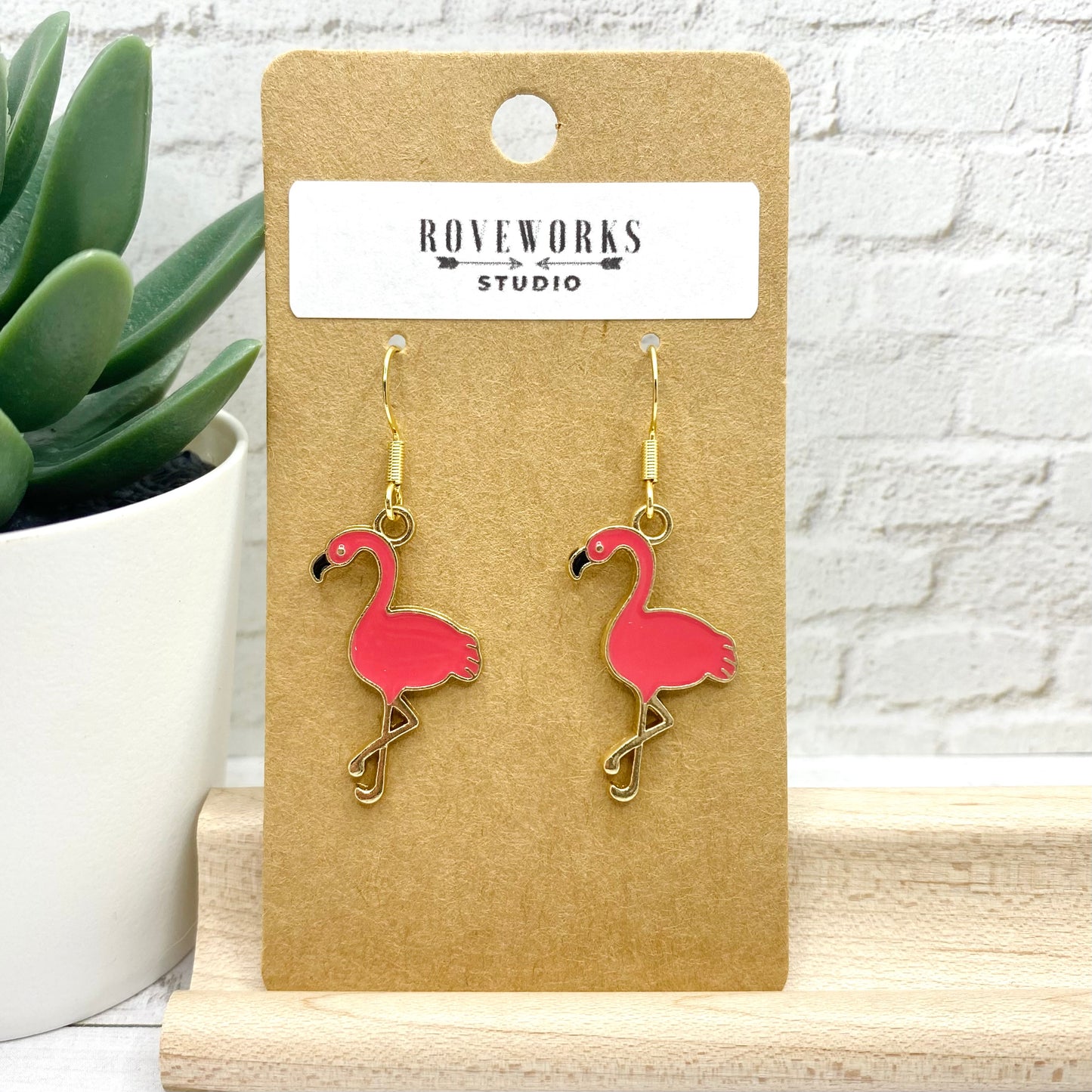 PINK FLAMINGO Earrings