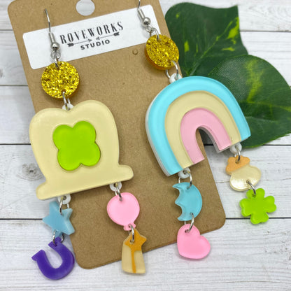 LUCKY CHARMS St. Patrick’s Day Earrings