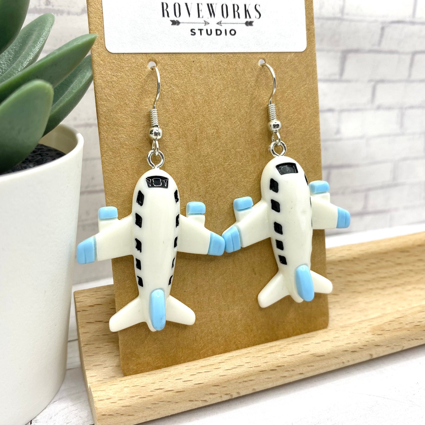 Big AIRPLANE Earrings