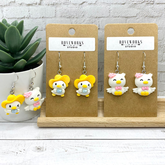 Paparazzi DUCKS Springtime Easter Chick Earrings