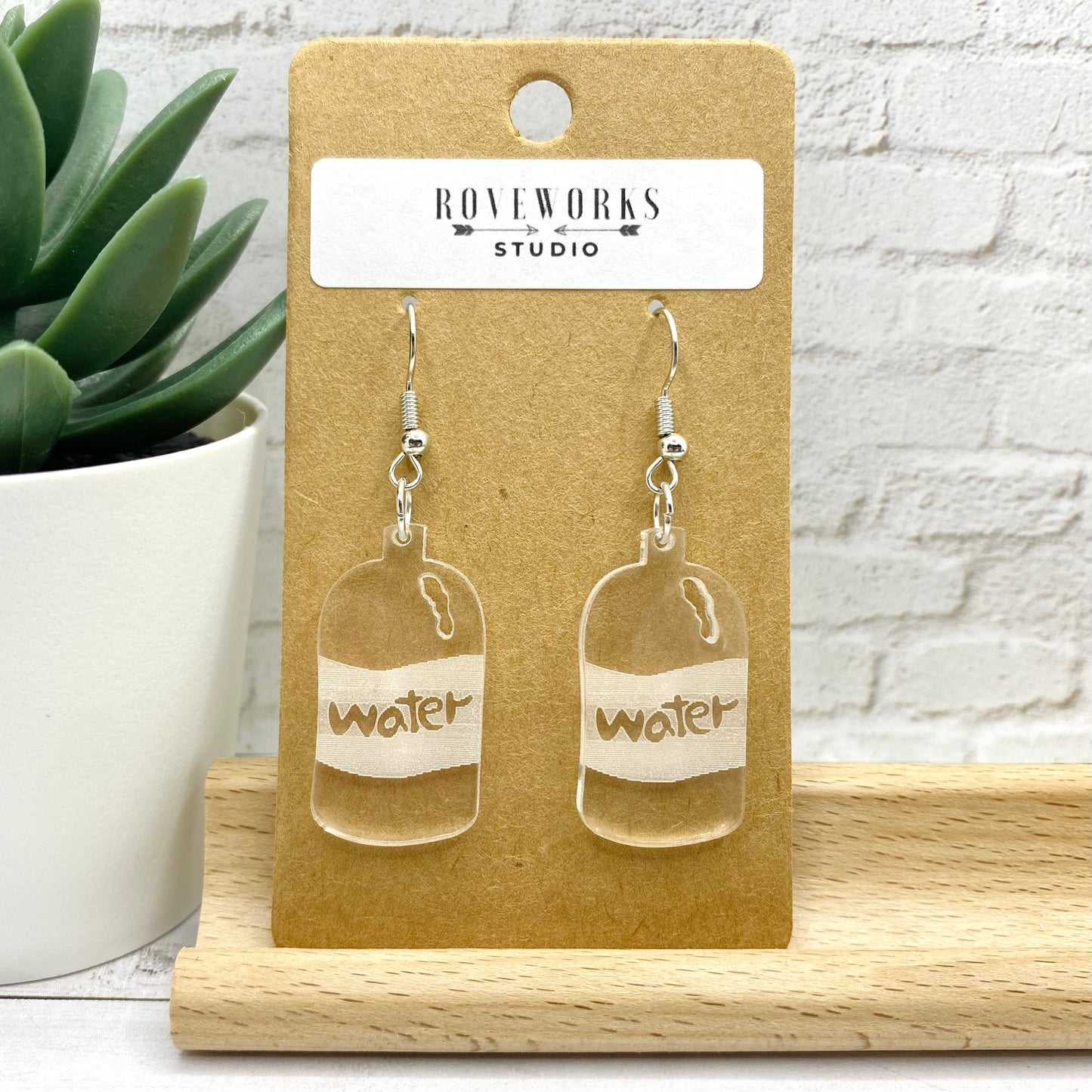 DRINK YOUR WATER Earrings