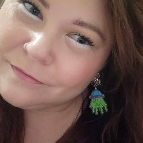 UFO Abduction Earrings