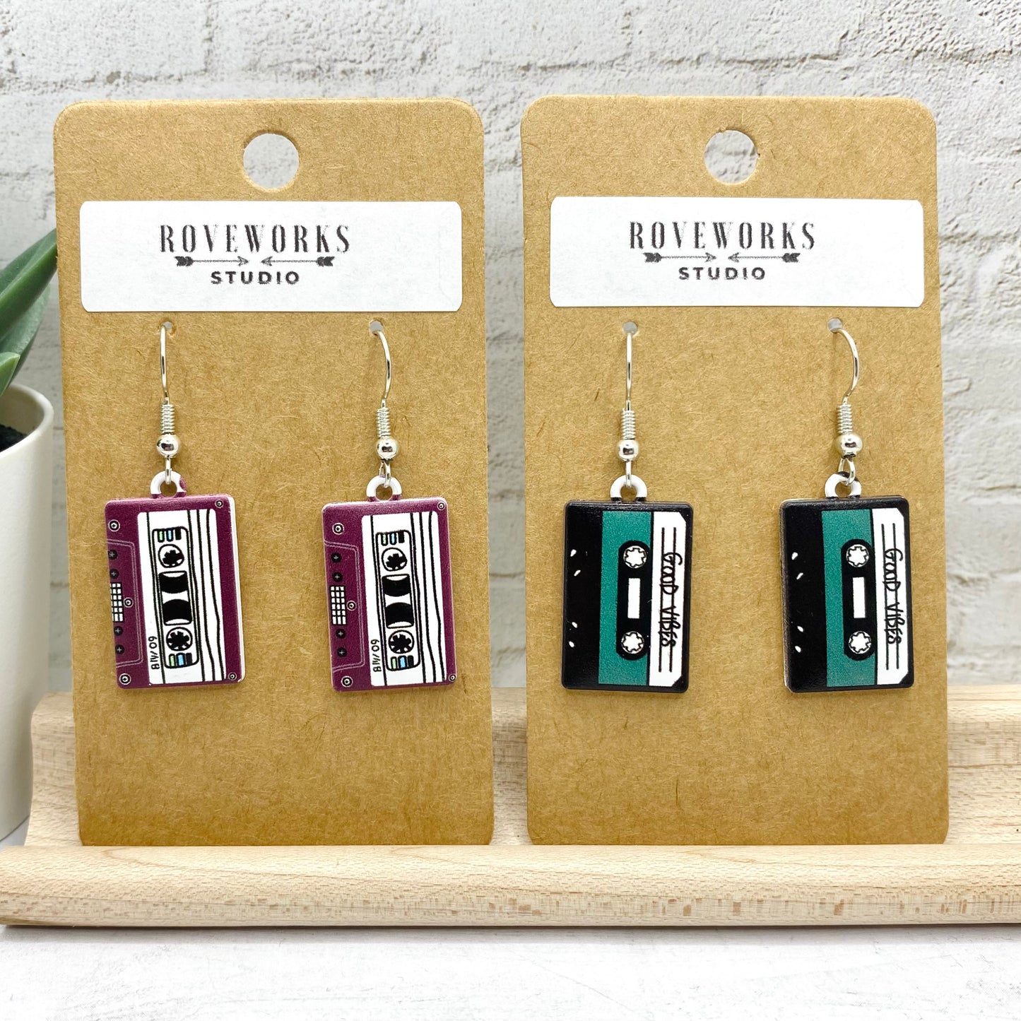 90’s CASSETTE TAPE Earrings