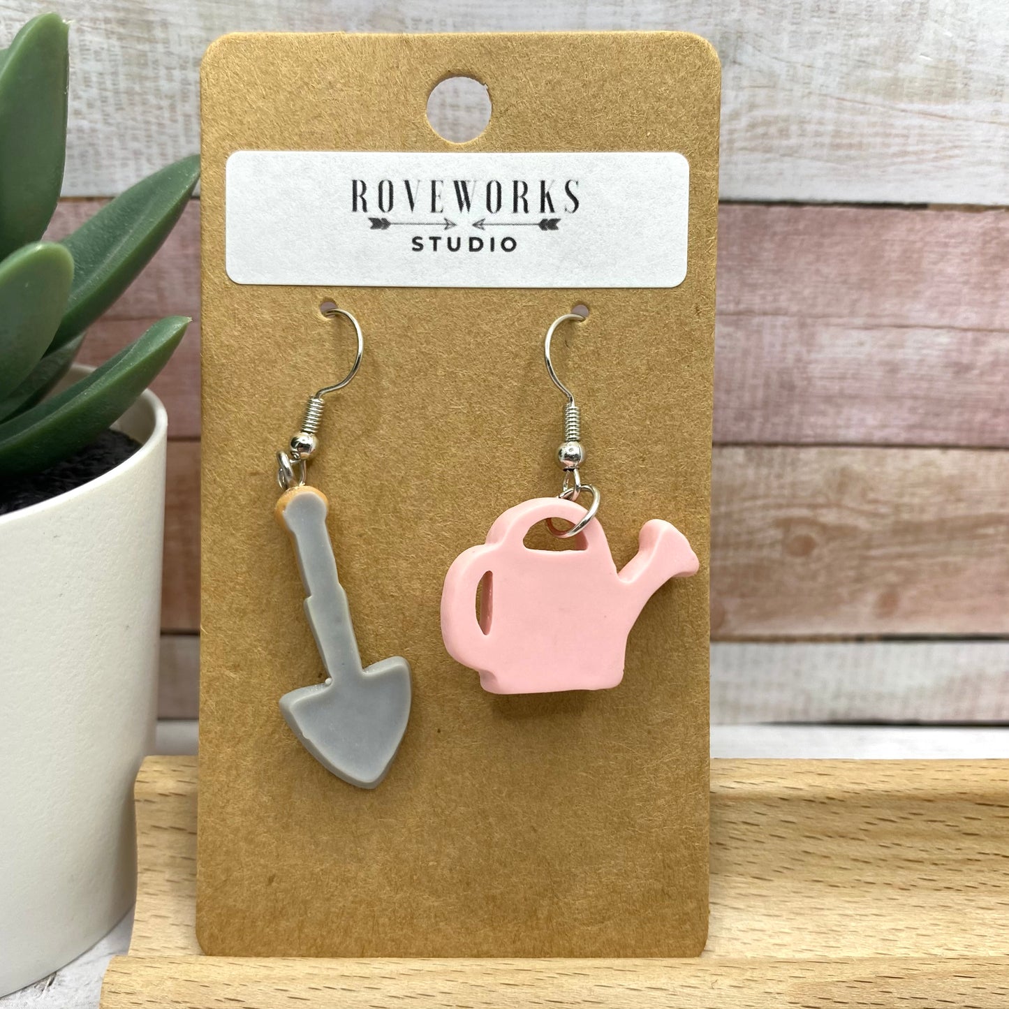 GARDENING Mismatched Earrings