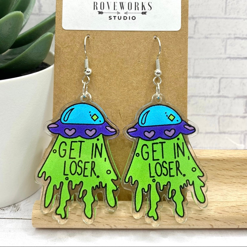 UFO Abduction Earrings