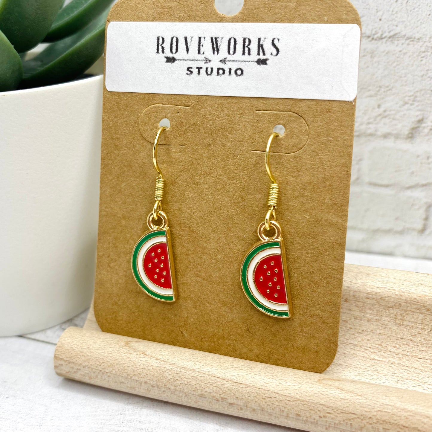 WATERMELON EARRINGS