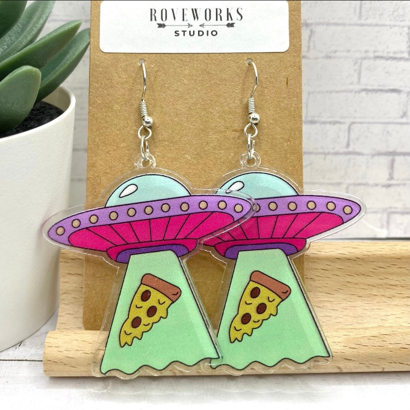 UFO Abduction Earrings