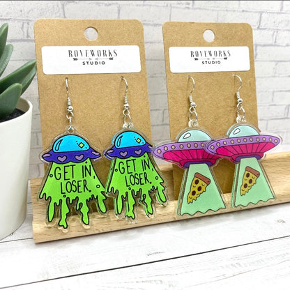 UFO Abduction Earrings