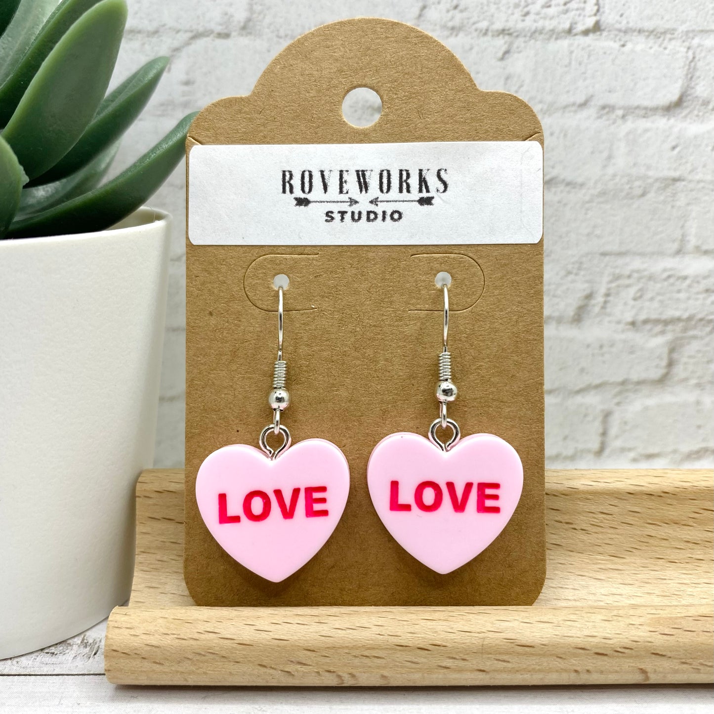 CONVERSATION HEART Candy Earrings