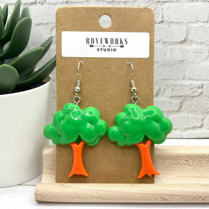Mismatched CAMPER Trailer Earrings