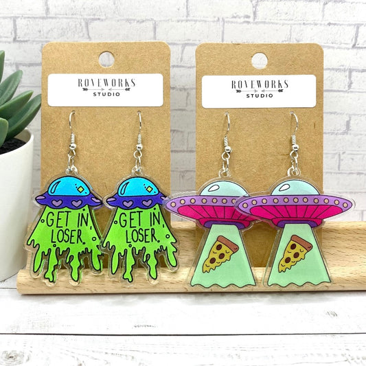 UFO Abduction Earrings