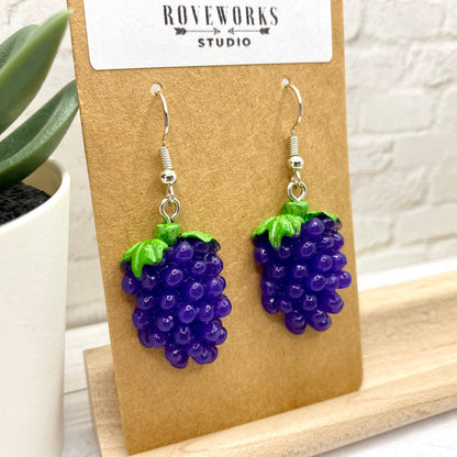 Bunches of GRAPES EARRINGS