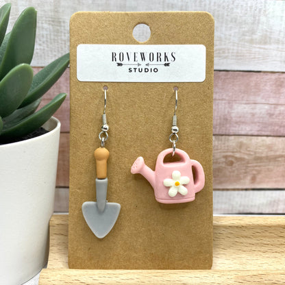 GARDENING Mismatched Earrings