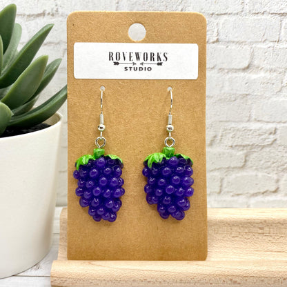 Bunches of GRAPES EARRINGS