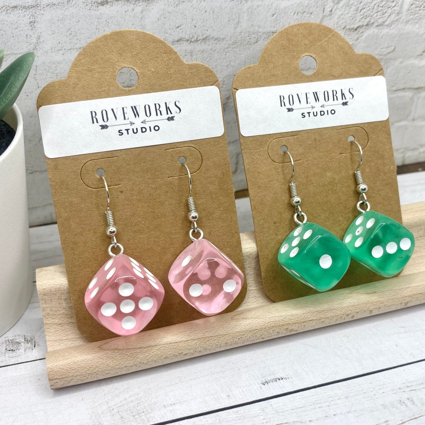 Colorful DICE EARRINGS