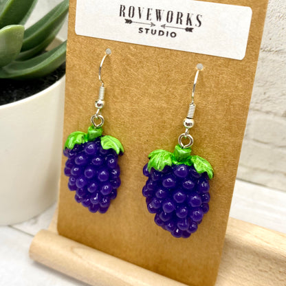 Bunches of GRAPES EARRINGS