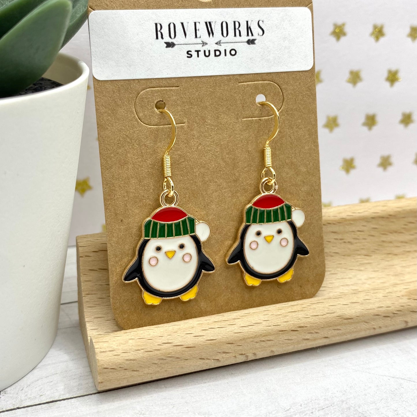 Little CHRISTMAS PENGUIN Earrings