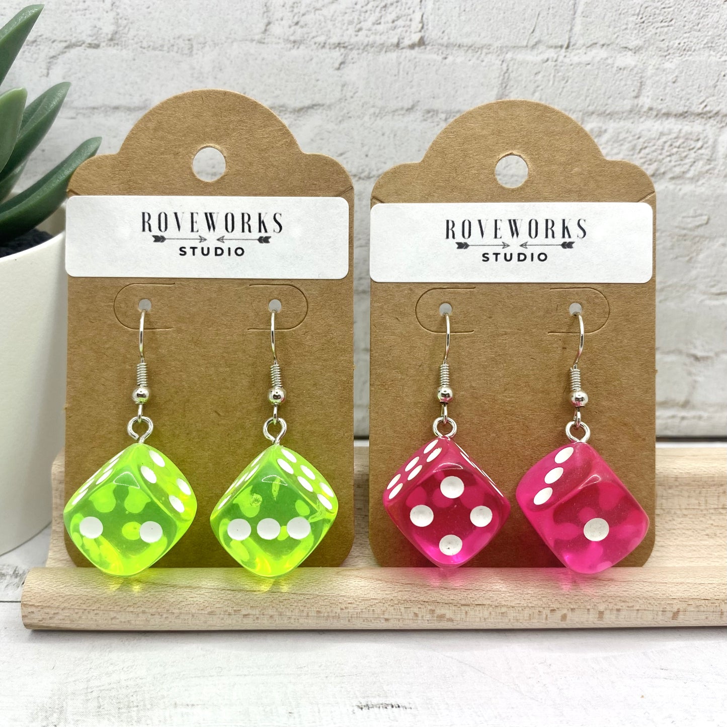 Colorful DICE EARRINGS