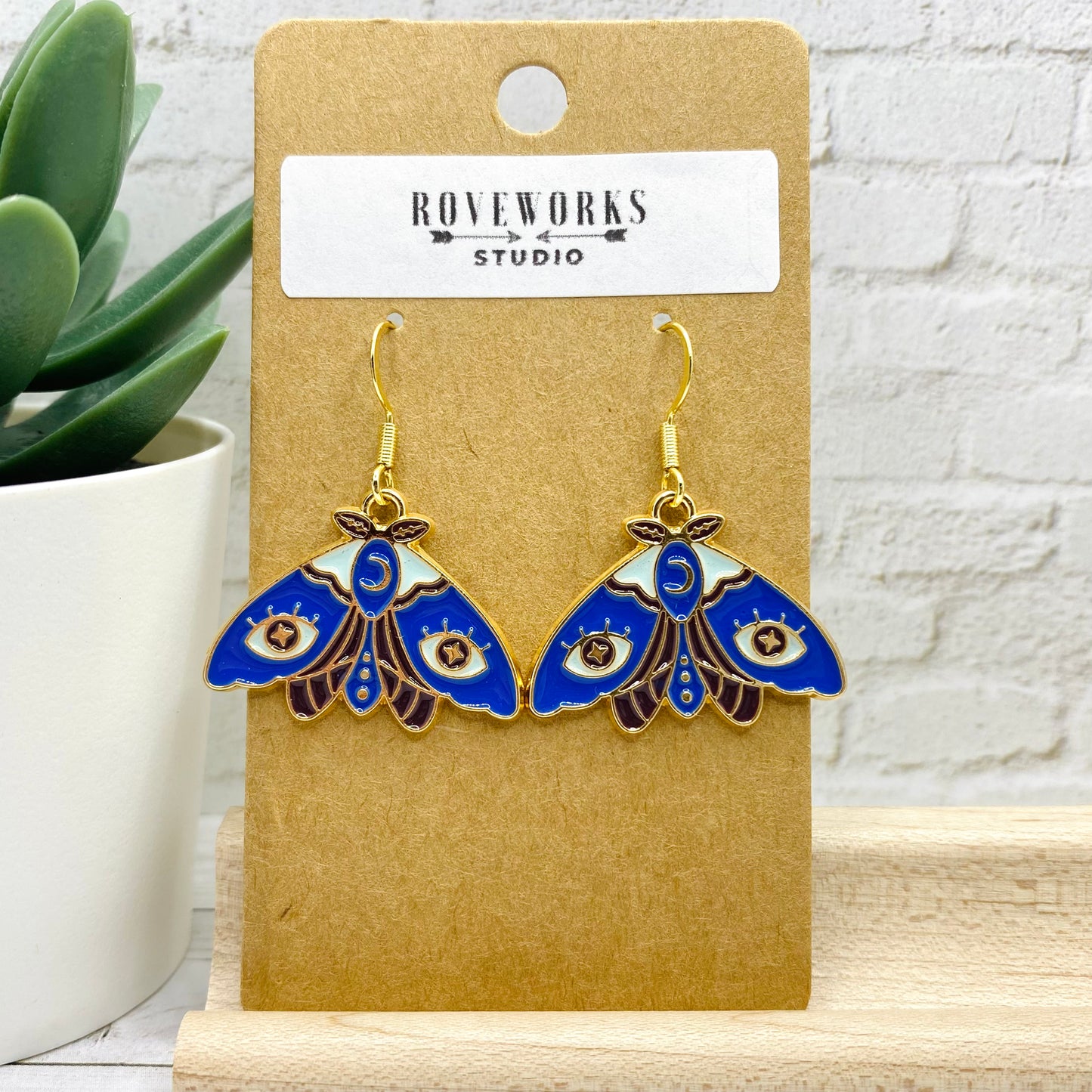 Pretty MOTH EARRINGS - 5 Colors Available