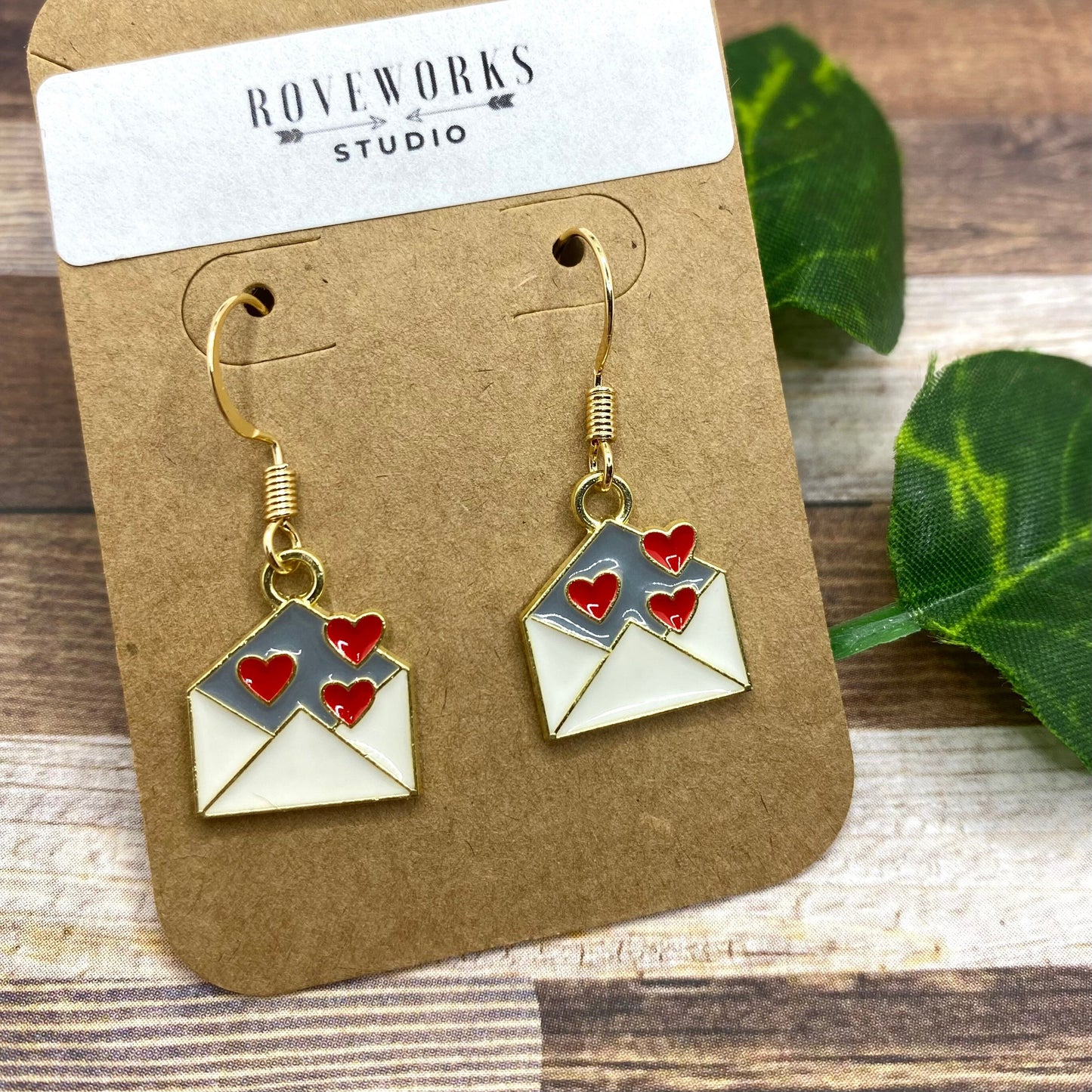 LOVE LETTER Heart Earrings