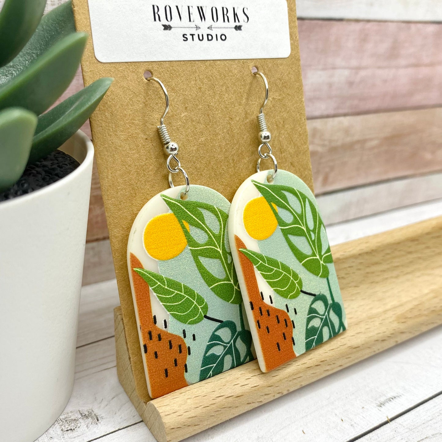 PLANT SCENES with Sunrises Earrings