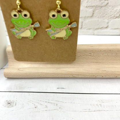 MUSICAL FROGS Earrings