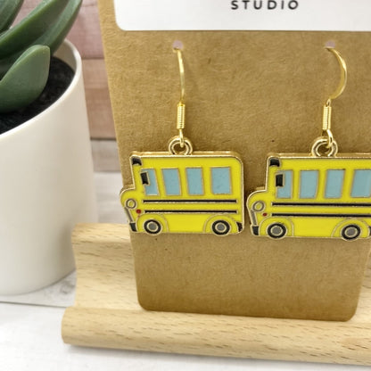 SCHOOL BUS Earrings