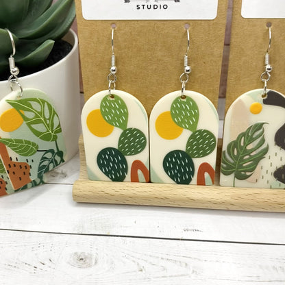 PLANT SCENES with Sunrises Earrings