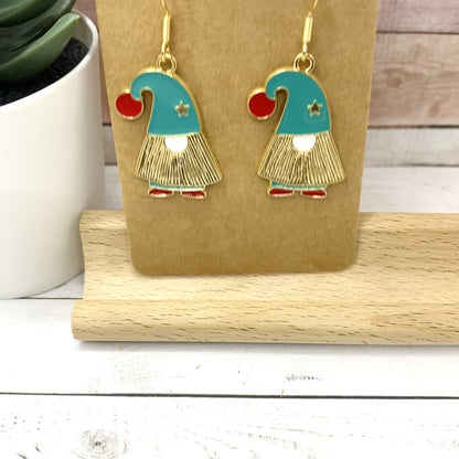 Christmas GNOME Earrings