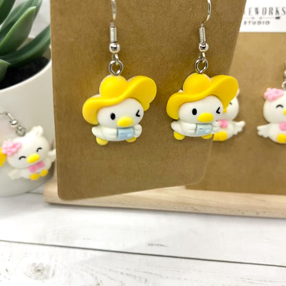 Paparazzi DUCKS Springtime Easter Chick Earrings