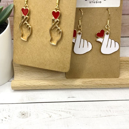 FINGER HEART Earrings