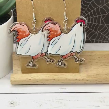 GHOST CHICKEN Earrings