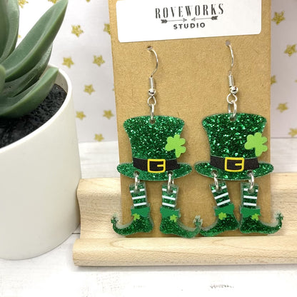 LEPRECHAUN St. Patrick’s Day Earrings