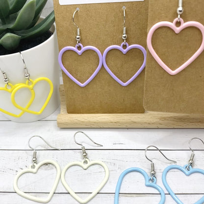 HEART Outline Earrings