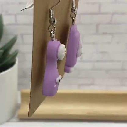 Mismatched DENTIST Earrings - Toothbrush & Toothpaste