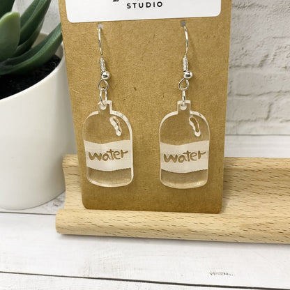 DRINK YOUR WATER Earrings