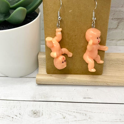 Creepy BABY Mismatched Earrings