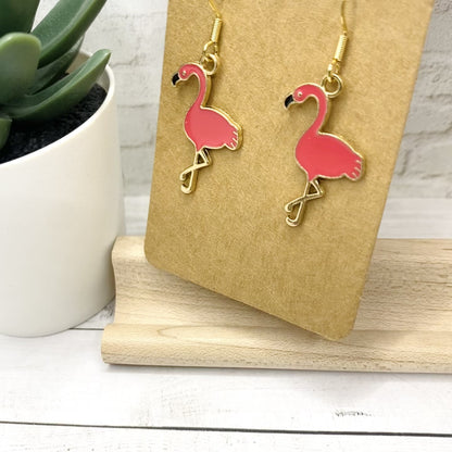 PINK FLAMINGO Earrings