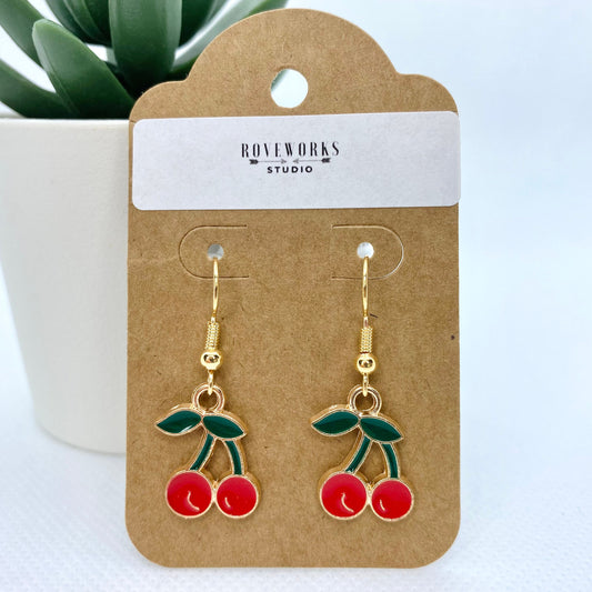 Little CHERRY EARRINGS